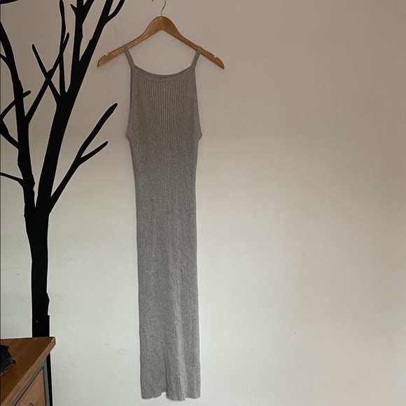 NWT NakedCashmere Emilia grey knit midi dress - Picture 10 of 14